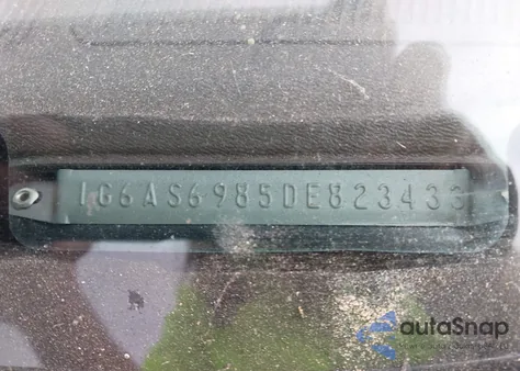 1983 Cadillac Seville z USA, uszkodzony, nr VIN 1G6AS6985DE823433